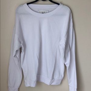 White Crewneck Sweatshirt